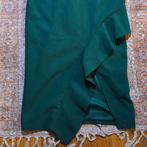 5a7 Cinq à Sept Dress Crew Neck Midi Length size 12 - Picture 3 of 4